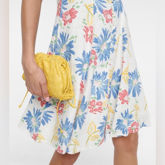 POLO RALPH LAUREN  Floral Button-Front Linen Dress, Size 16 - Picture 4 of 15